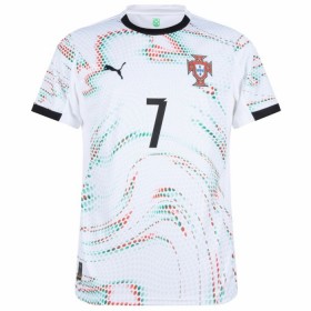 Portugal Ronaldo 7 Børn Udebane 2025 - Fodboldtrøjer (S/S)